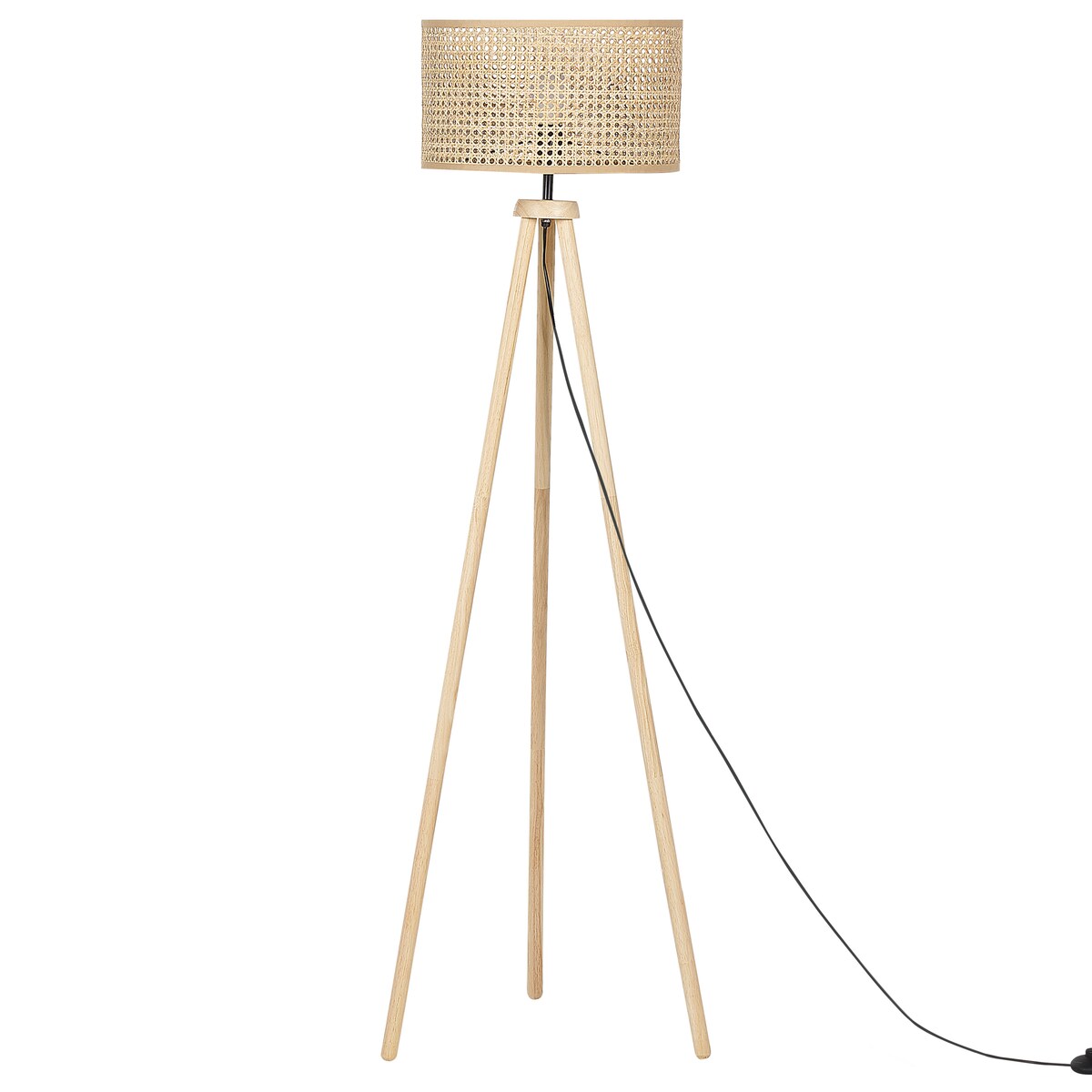 Lampa podłogowa PENTON Rattan Naturalny