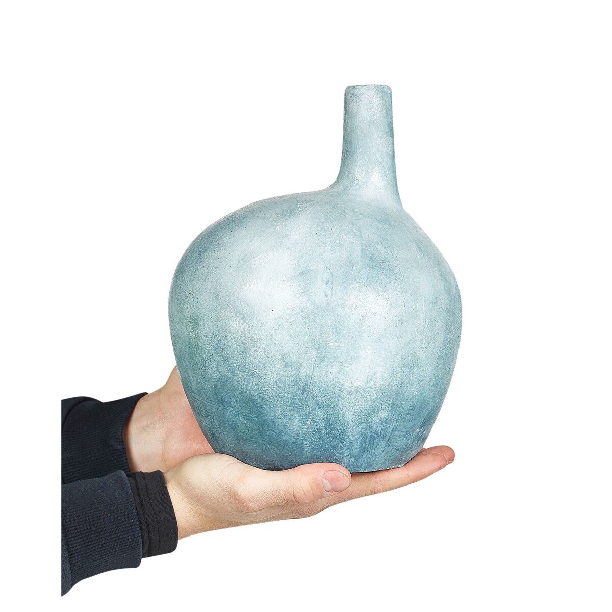 Terakota Wazon dekoracyjny 26 Niebieski BENTONG