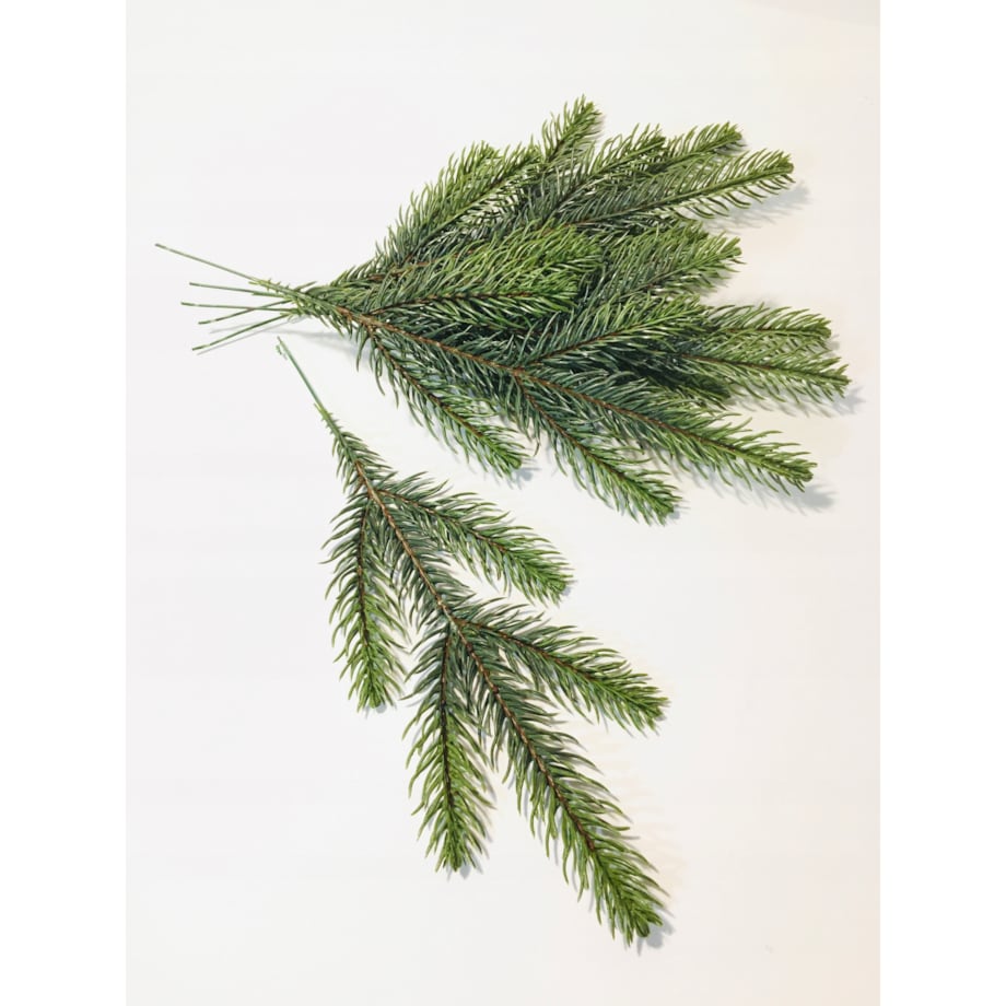 SZTUCZNA GAŁĄZKA sosna świerk choinka dekoracja PIK 6szt na bukiet stroik