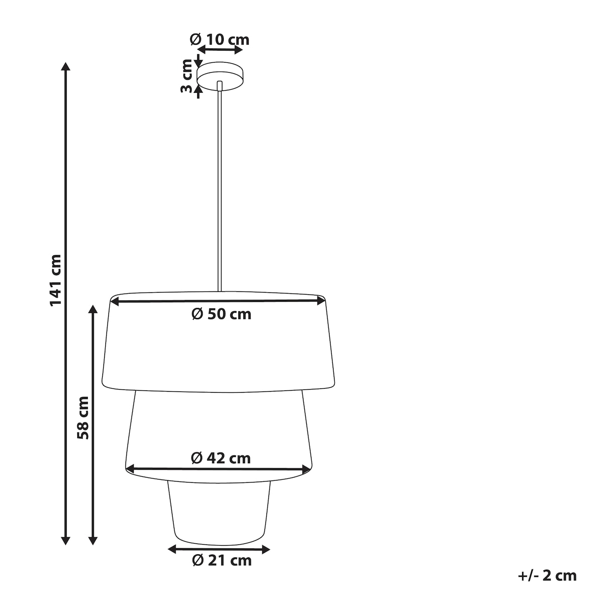Lampa wisząca PREMAT Plecionka Naturalny