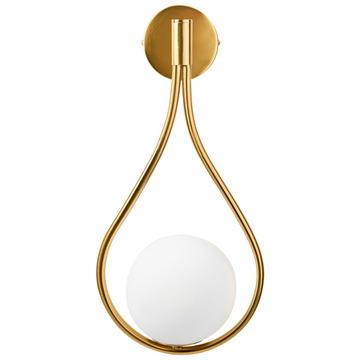 Lampa ścienna AUROUE Złoty Metal