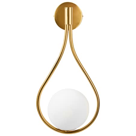 Lampa ścienna AUROUE Złoty Metal