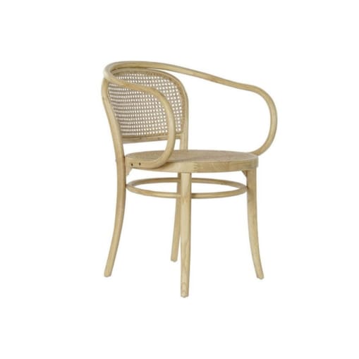 Krzesło gięte z rattanem 79x58 cm GONESSE