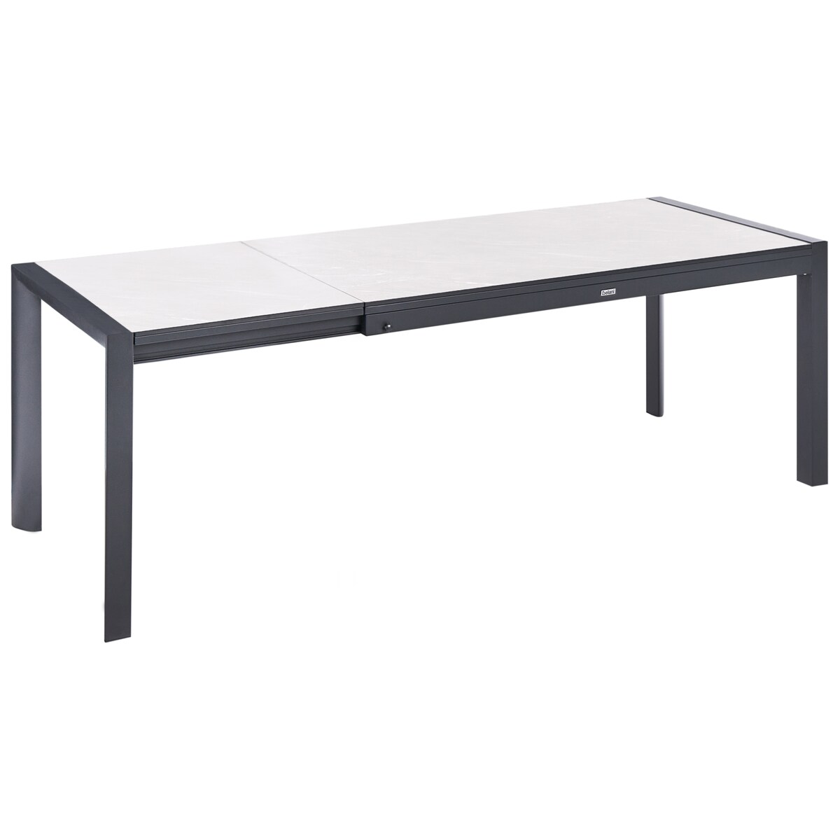 Stół ogrodowy rozkładany BINASCO 160/220 cm 90 cm Beżowy