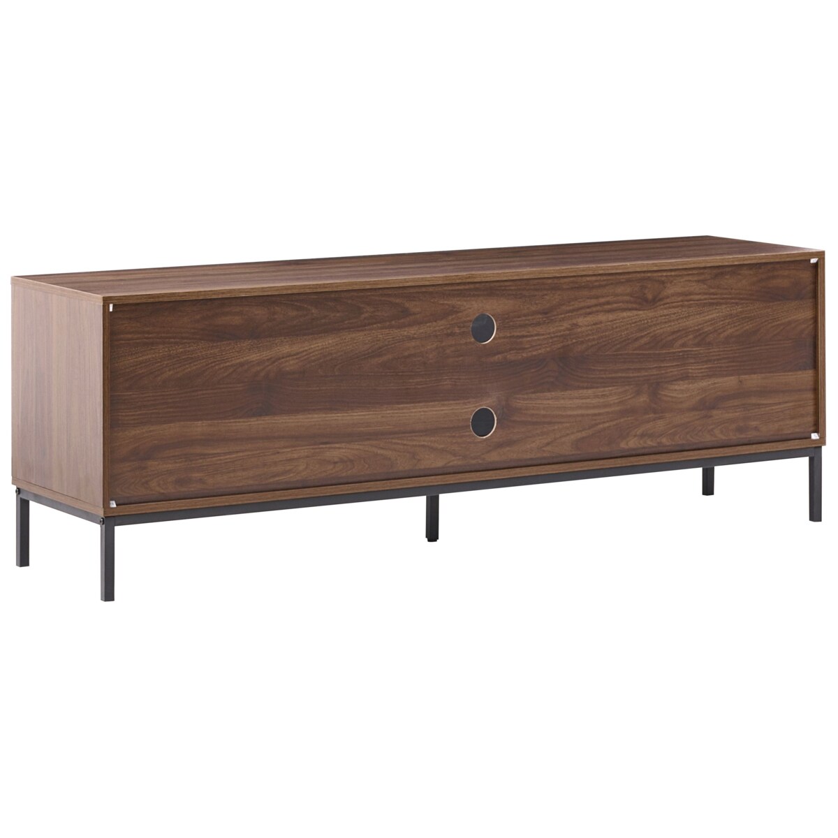 Szafka RTV CARAQUET Ciemnobrązowy