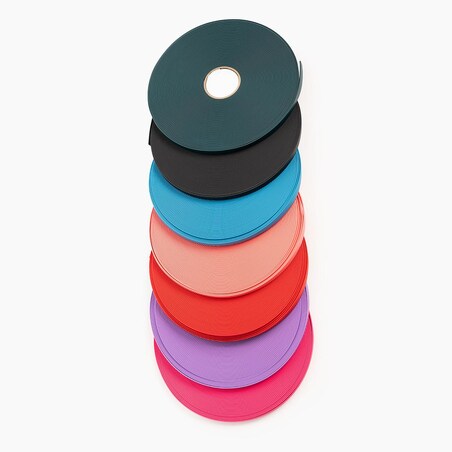 Smycz przepinana Biothane® dla psa lub kota "Pink AF" - Rozmiar: L, Szerokość taśmy: 19mm