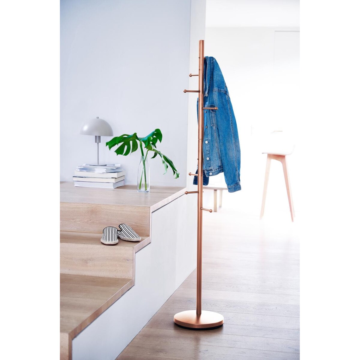 Stojak na ubrania WARDROBE, rose gold