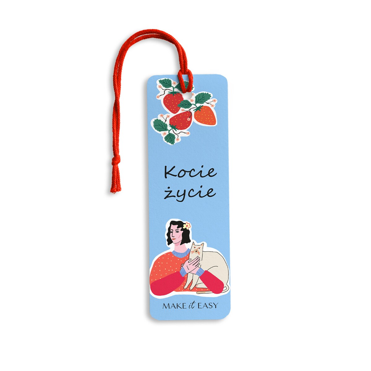 Zakładka do książki, plannera – Kocie życie!