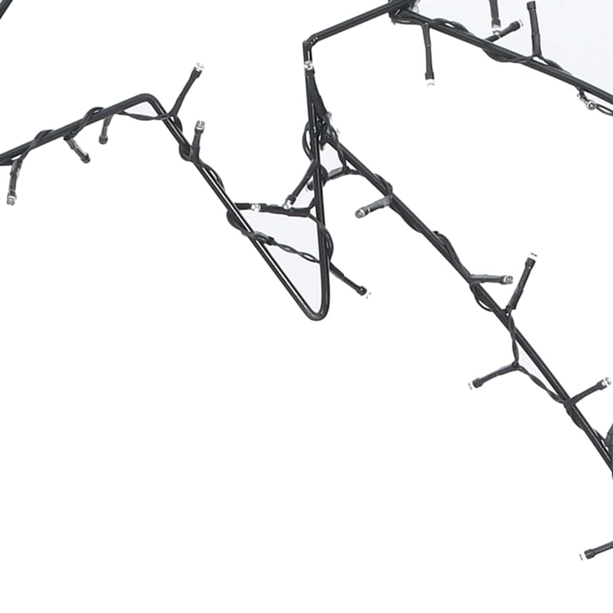 vidaXL Świąteczne lampki spadająca gwiazda sylwetka, 115 LED