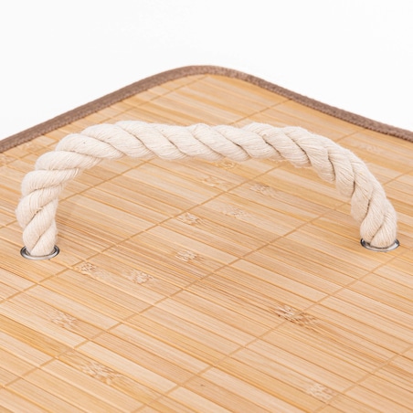 Kosz na pranie BAMBOO narożny, 48 l