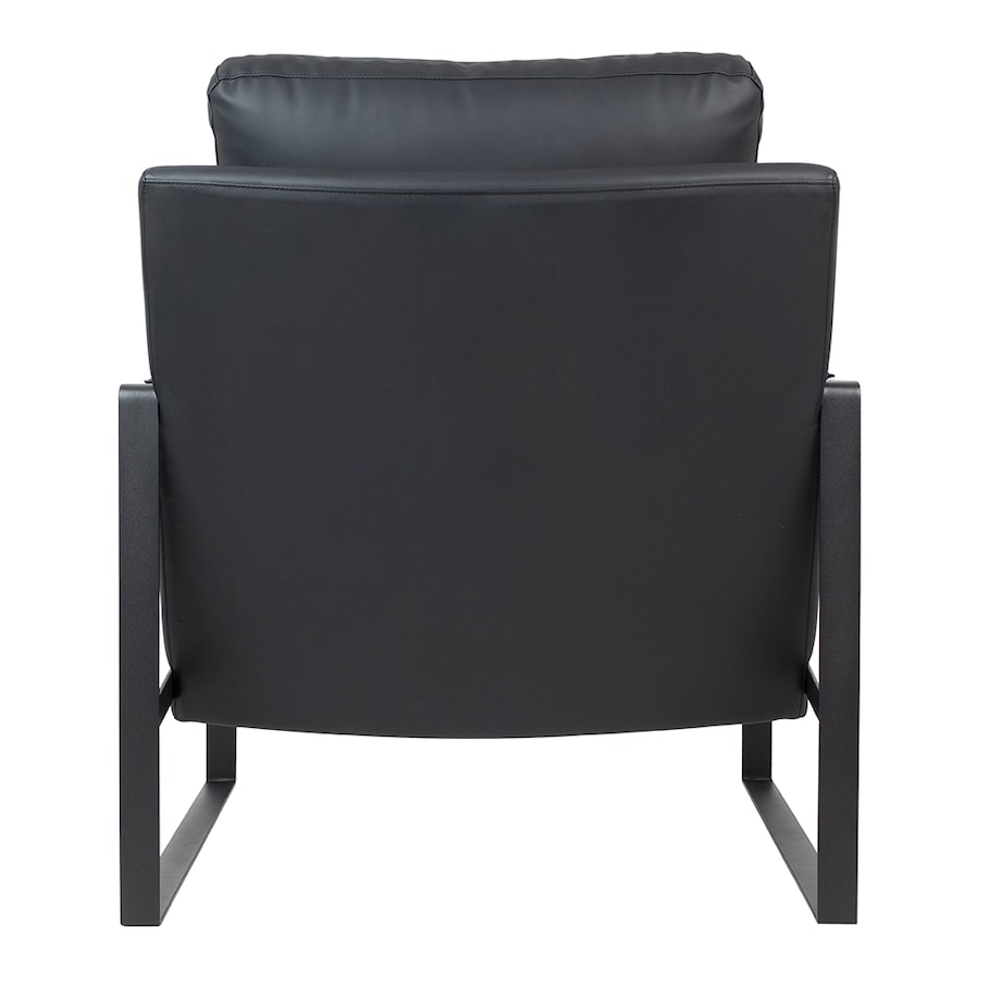 Fotel CAPITAN czarny PU