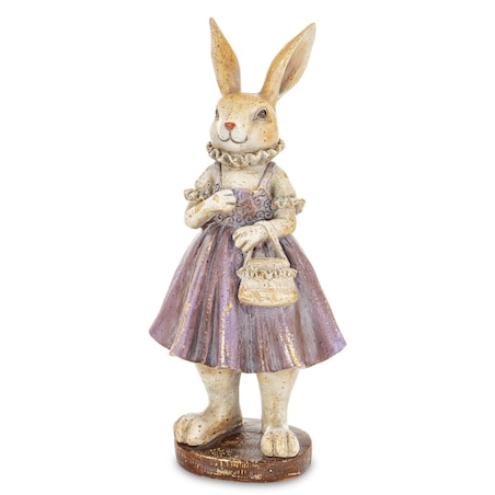 Figurka - króliczka 26x12x9,5 cm AMELIA z torebką