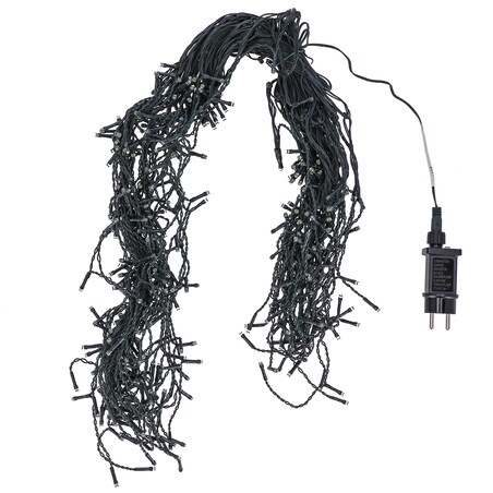 Kurtyna Led Całoroczna Sterowana Aplikacją Dekoracja Świetlna 400 Girlanda