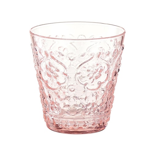 VILLA ITALIA Szklanka różowa 270 ml MILVA