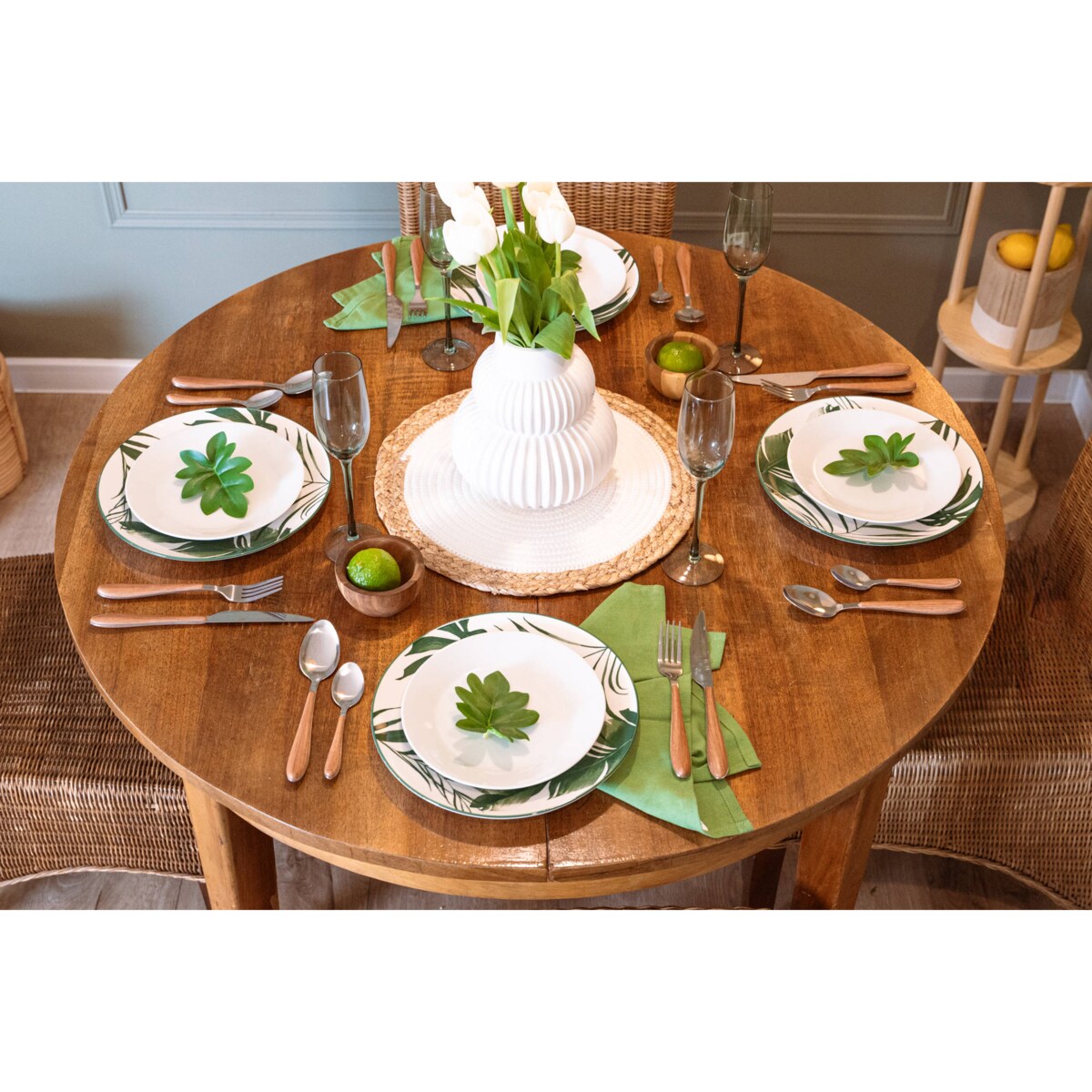 Wazon na kwiaty OVAL, ceramiczny, 21 cm