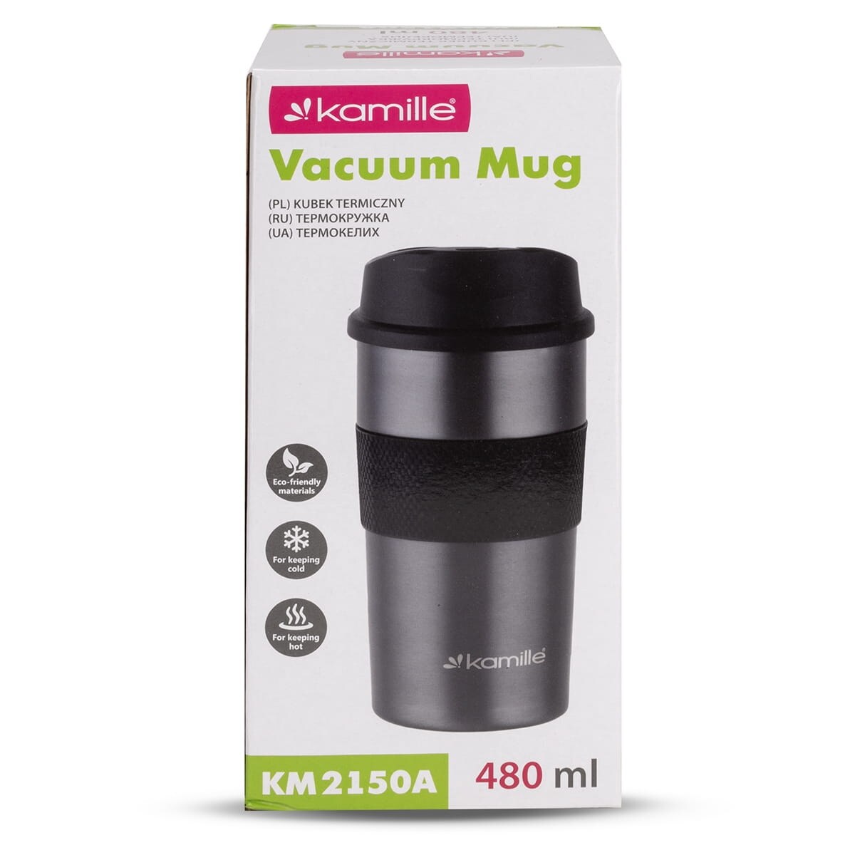Kubek termiczny na kawę termos na napoje 480ml KAMILLE