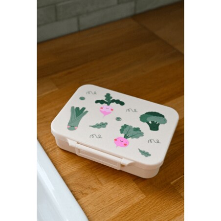 THE COTTON CLOUD tritanowy lunch box, Veggie Pals