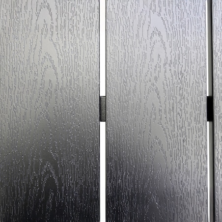 Stół ogrodowy z aluminium czarny