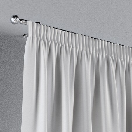 Zasłona na taśmie marszczącej 1 szt. 130x245 białoszary