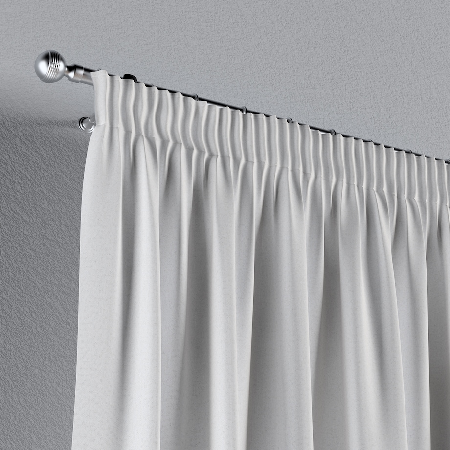 Zasłona na taśmie marszczącej 1 szt. 130x245 białoszary