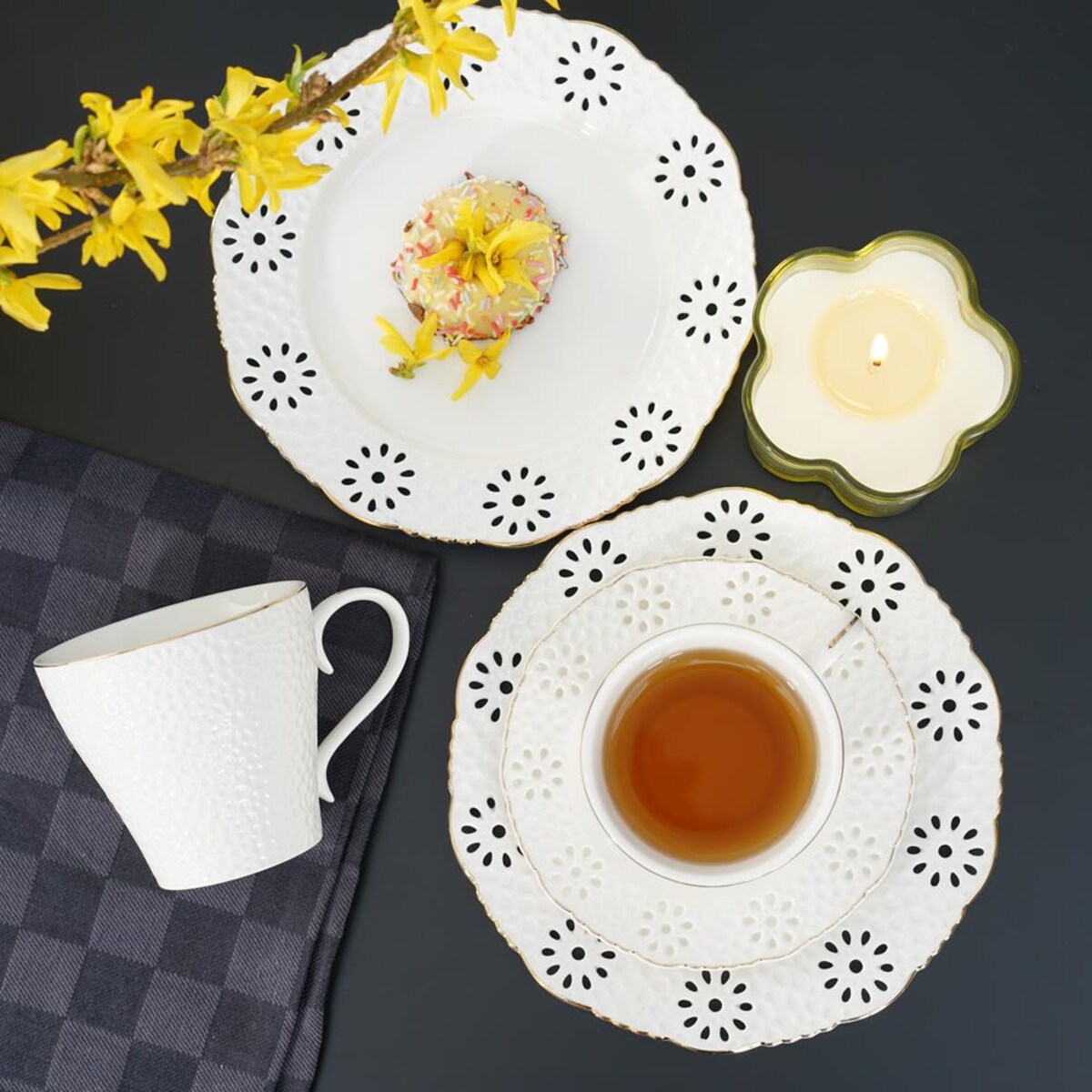 VILLA ITALIA Kubek porcelanowy 260 ml LORETTA