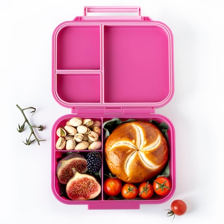 LEKKABOX CLASSIC mini lunchbox z przegródkami, Berry