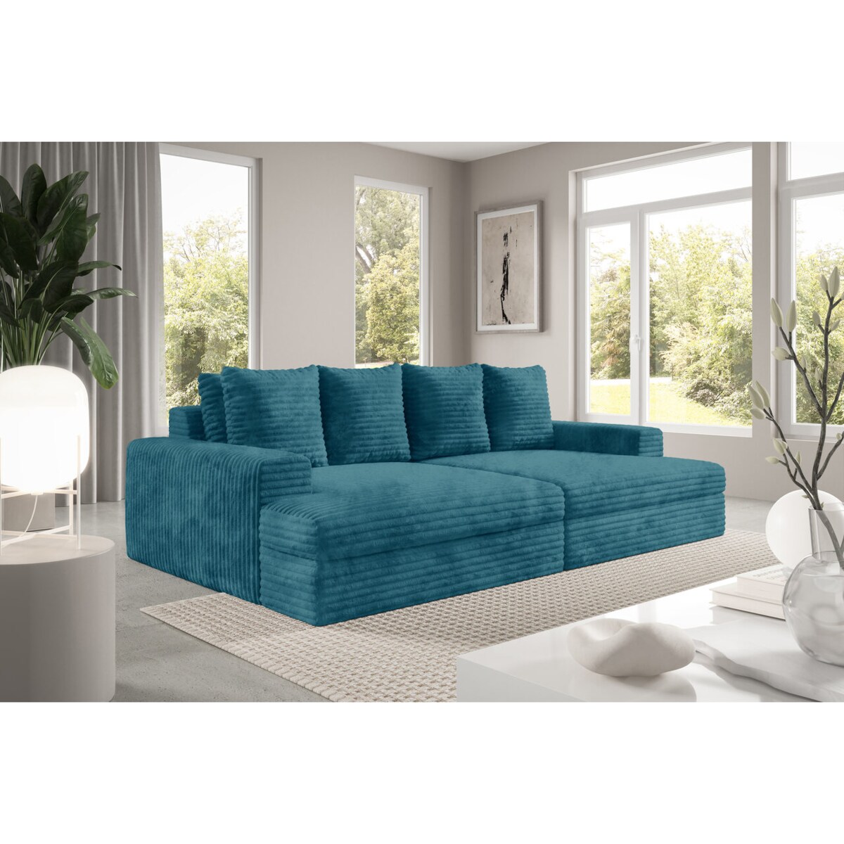 Sofa CALDO TILIA o wysokim komforcie Kolor: TILIA 75