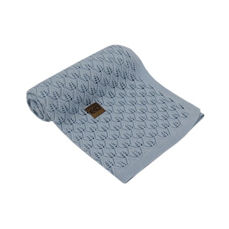 Kocyk bambusowy dla dziecka NIEBIESKI