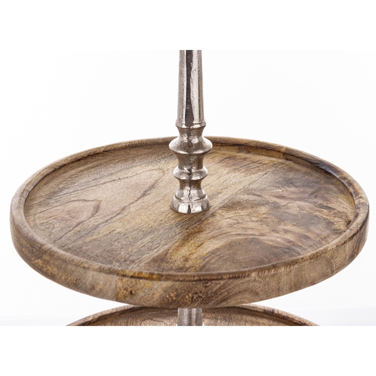 Patera drewniana 3 poziomy 54x30x30 cm CAKE - I