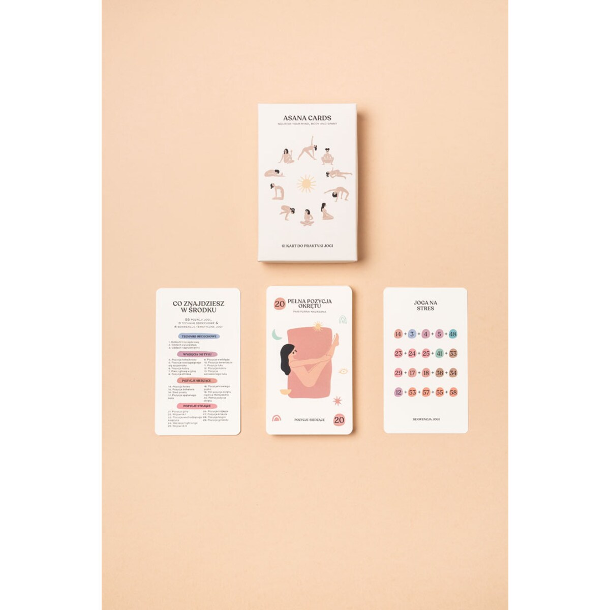Asana cards - karty do jogi