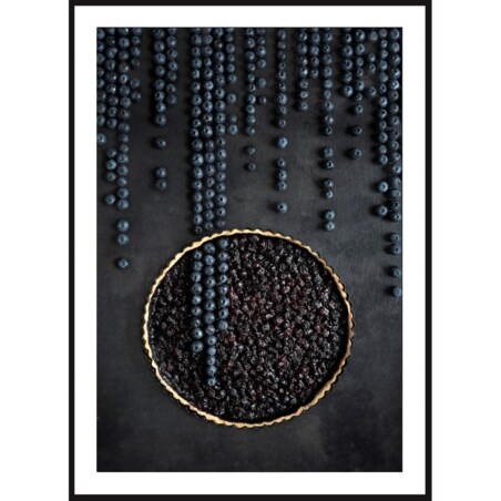 Poster Story, Plakat, Obraz - Tarta Jagodowa, wymiary 50 x 70 cm