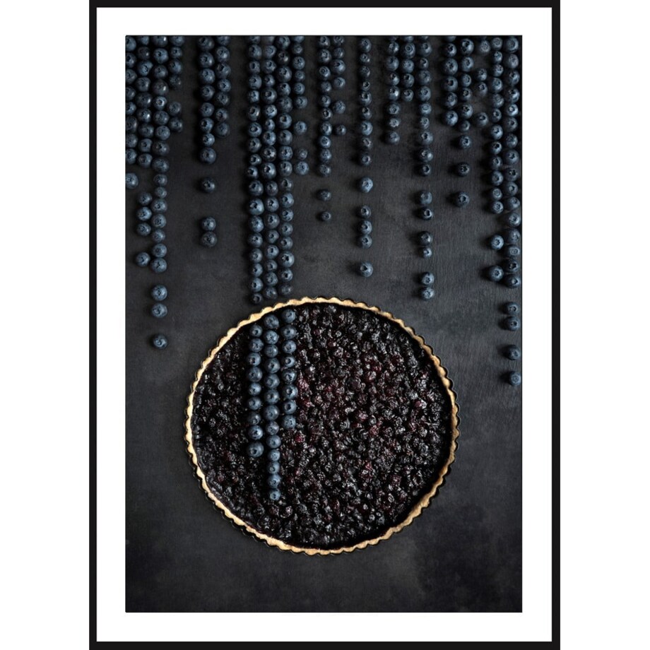 Poster Story, Plakat, Obraz - Tarta Jagodowa, wymiary 50 x 70 cm