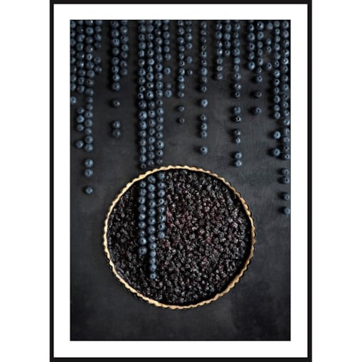 Poster Story, Plakat, Obraz - Tarta Jagodowa, wymiary 50 x 70 cm