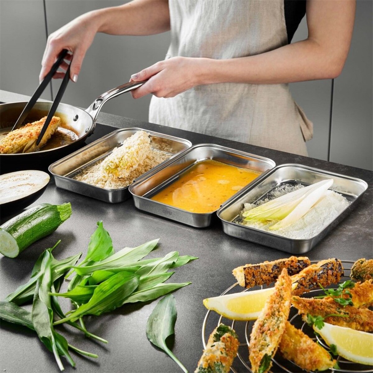 Gefu zestaw do panierowania NPCG14764