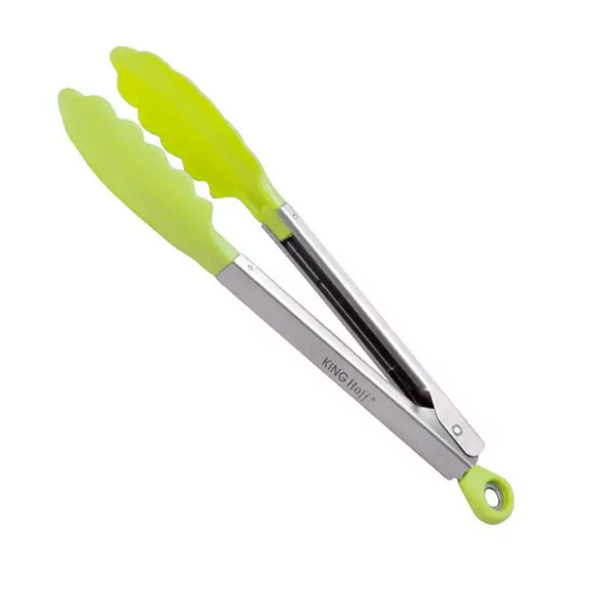 Szczypce kuchenne nylonowe 23cm KINGHOFF zielone