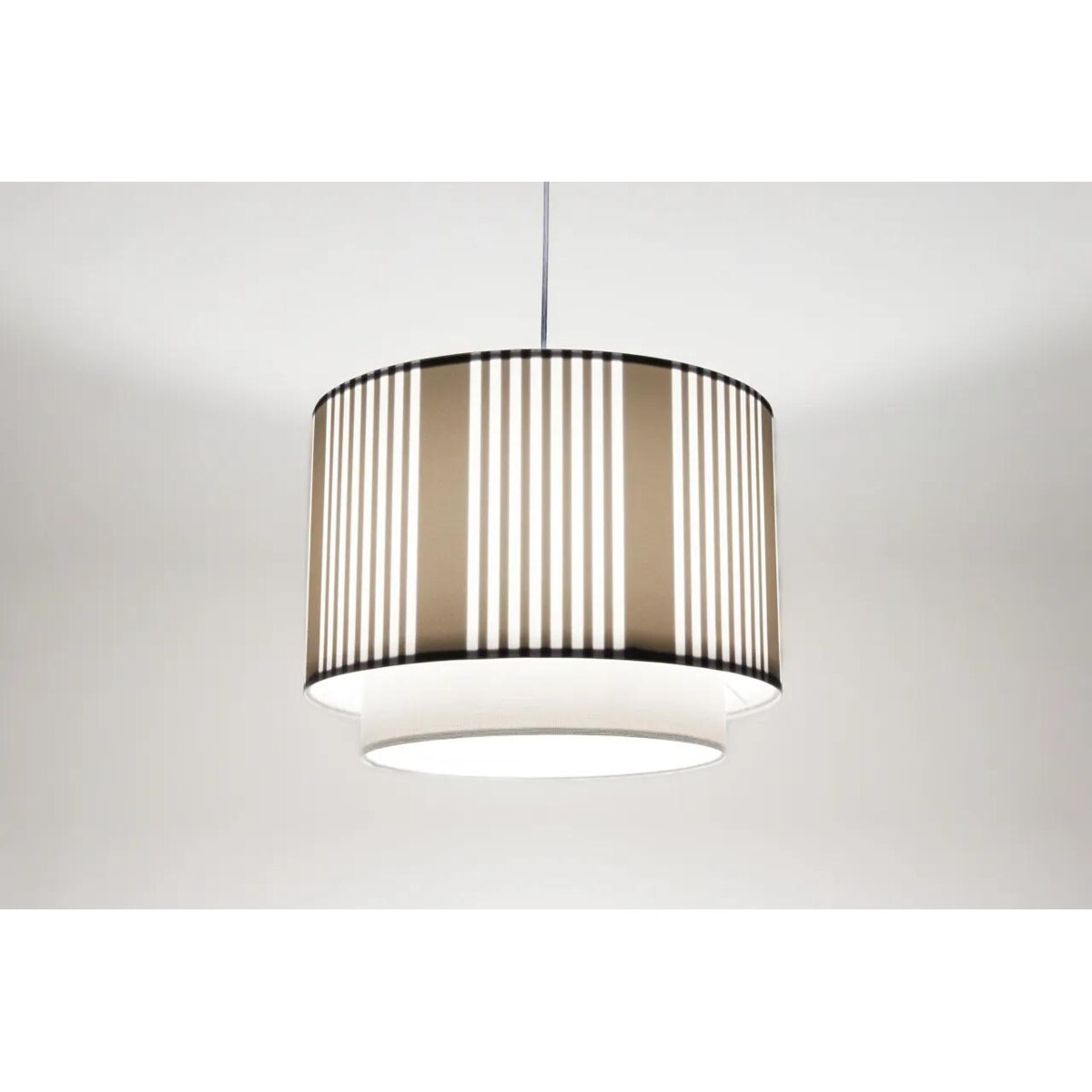 Lampa wisząca DUO LAMI LINE 60 szara