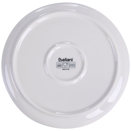 Zastawa stołowa 24-częściowa AMCHUR Porcelana Biały/ niebieski