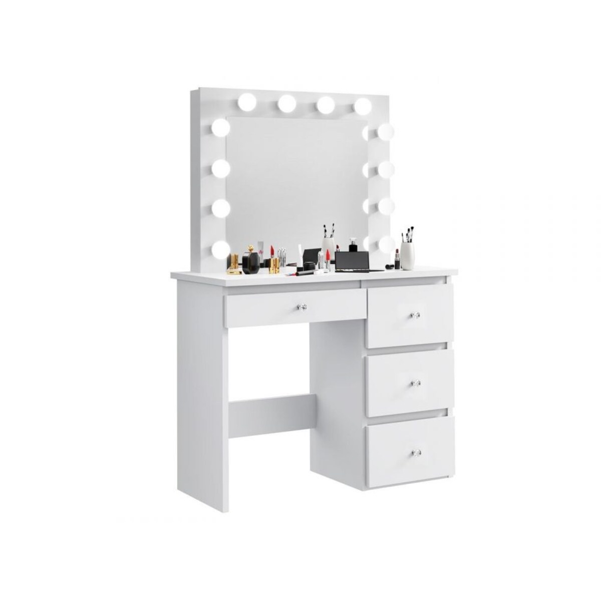 Toaletka NITRA biały mat