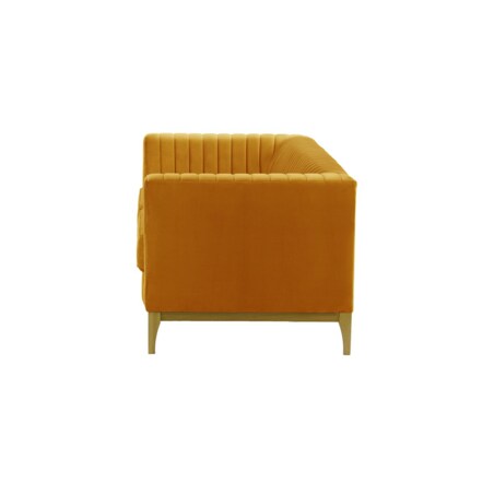 Sofa trzyosobowa Slender Wood-Velluto 8-like oak