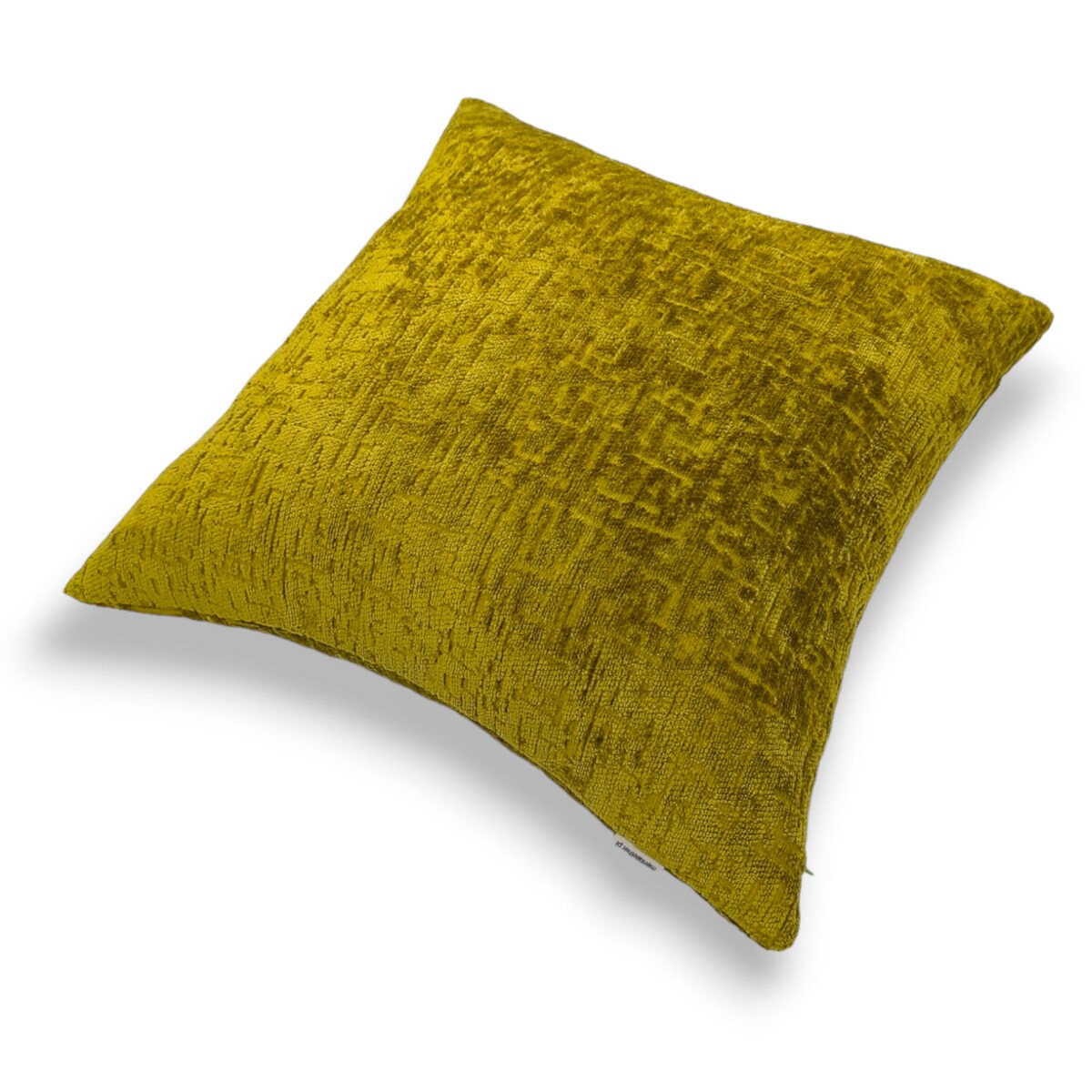 Duża oliwkowa poduszka 50x50 Bess