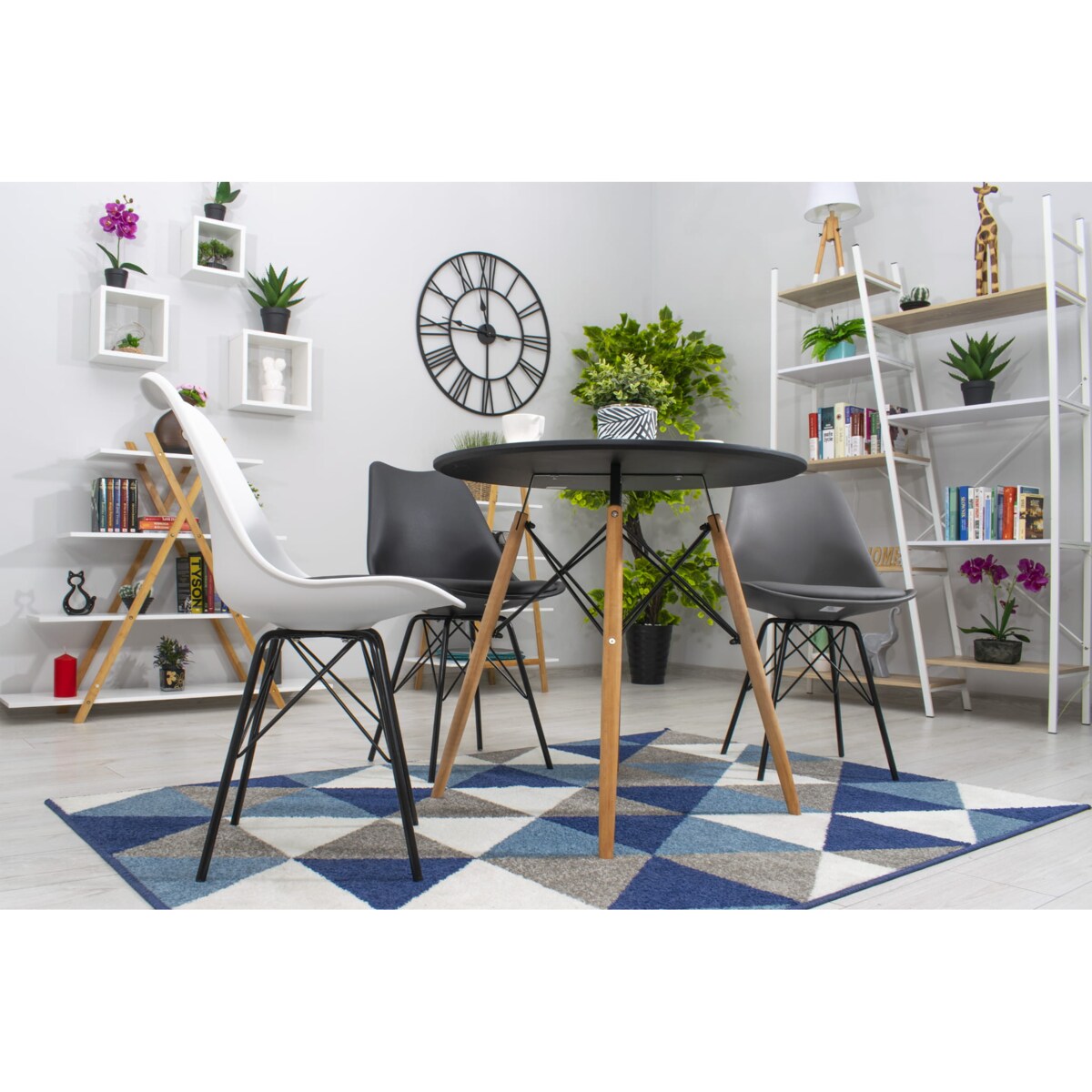 Stół Do Jadalni Kuchni Salonu Biura Todi Okrągły 80 Cm