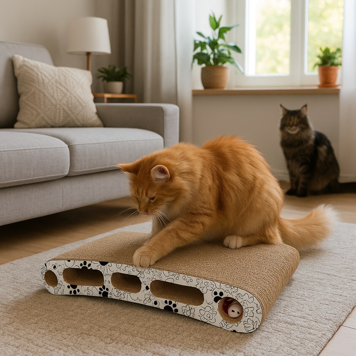 Drapak dla kota tekturowy kartonowy legowisko zabawka