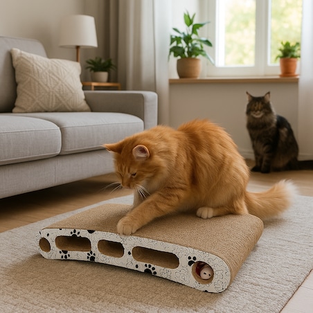 Drapak dla kota tekturowy kartonowy legowisko zabawka