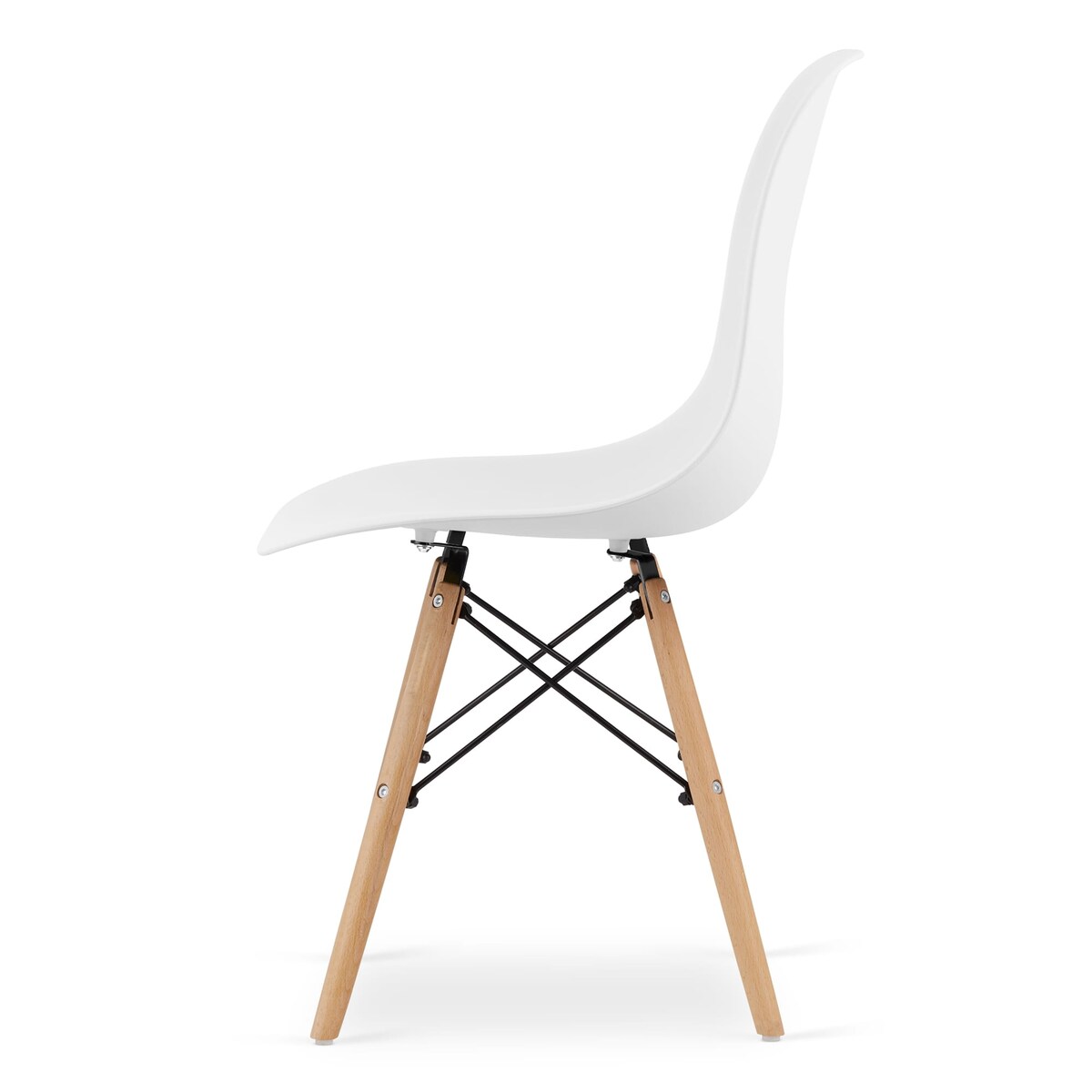 Zestaw Stół Do Jadalni Kuchni Salonu Biura Prostokątny Tessa 120X60 Dąb + 4 Krzesła Osaka Czarne