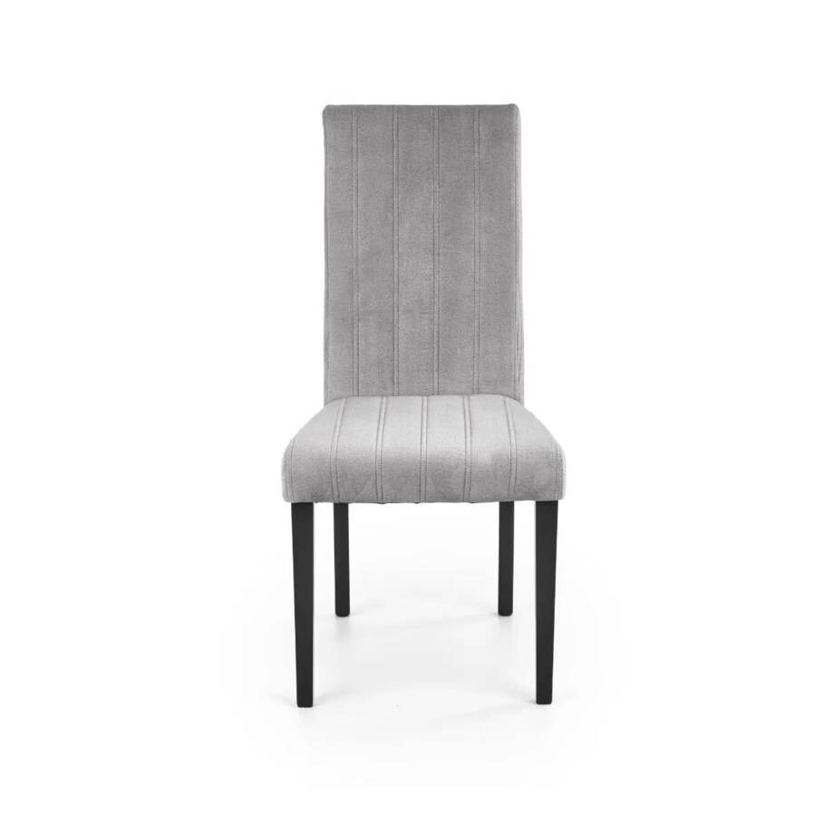Krzesło tapicerowane DIEGO 2 VELVET jasno szare
