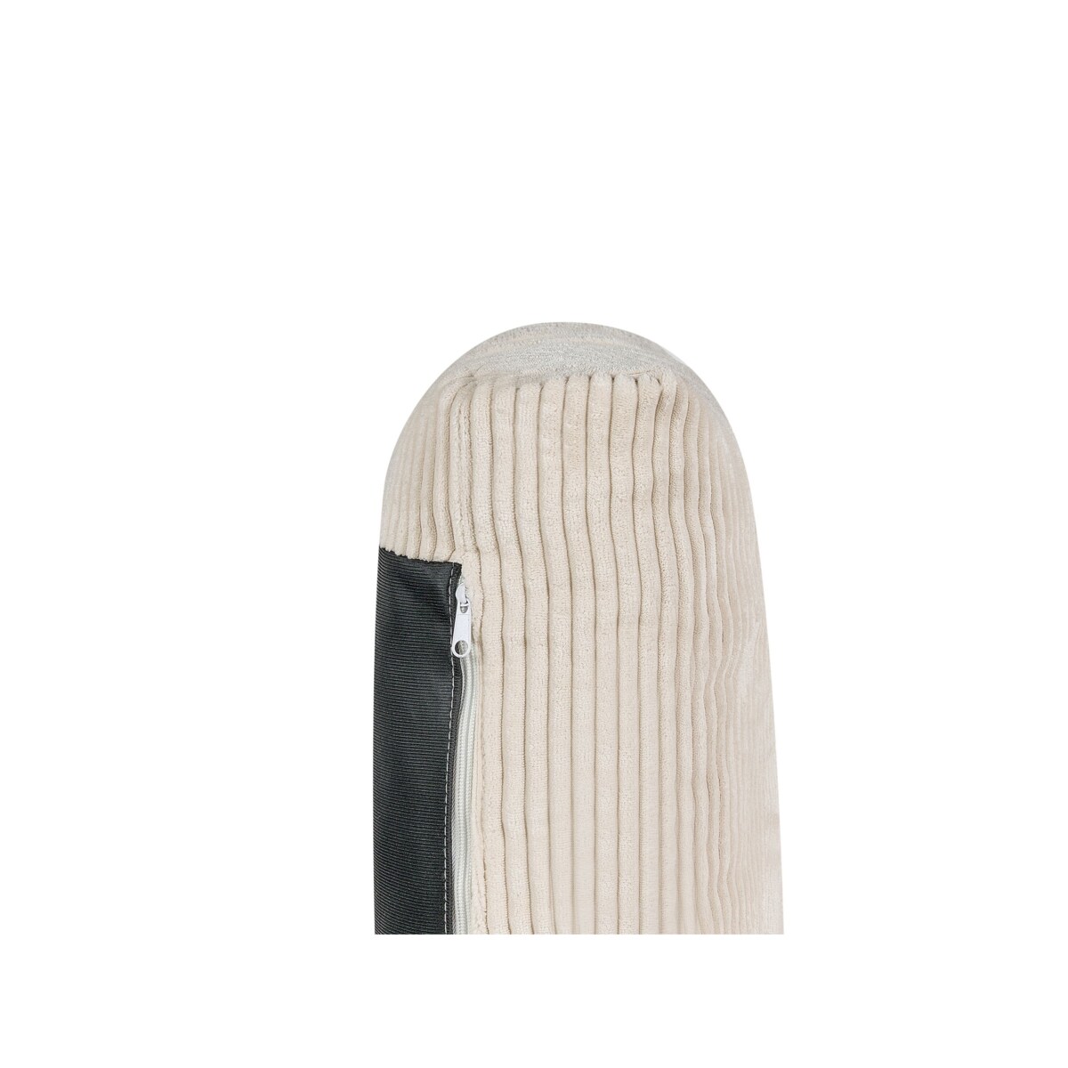 Sofa narożna prawostronna SIGGARD Jasnobeżowy Sztruks