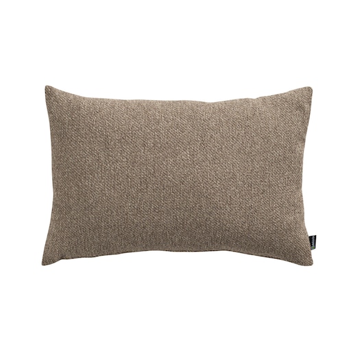 Poszewka Kinga na poduszkę prostokątną 47x28 ciemnobeżowy melanż