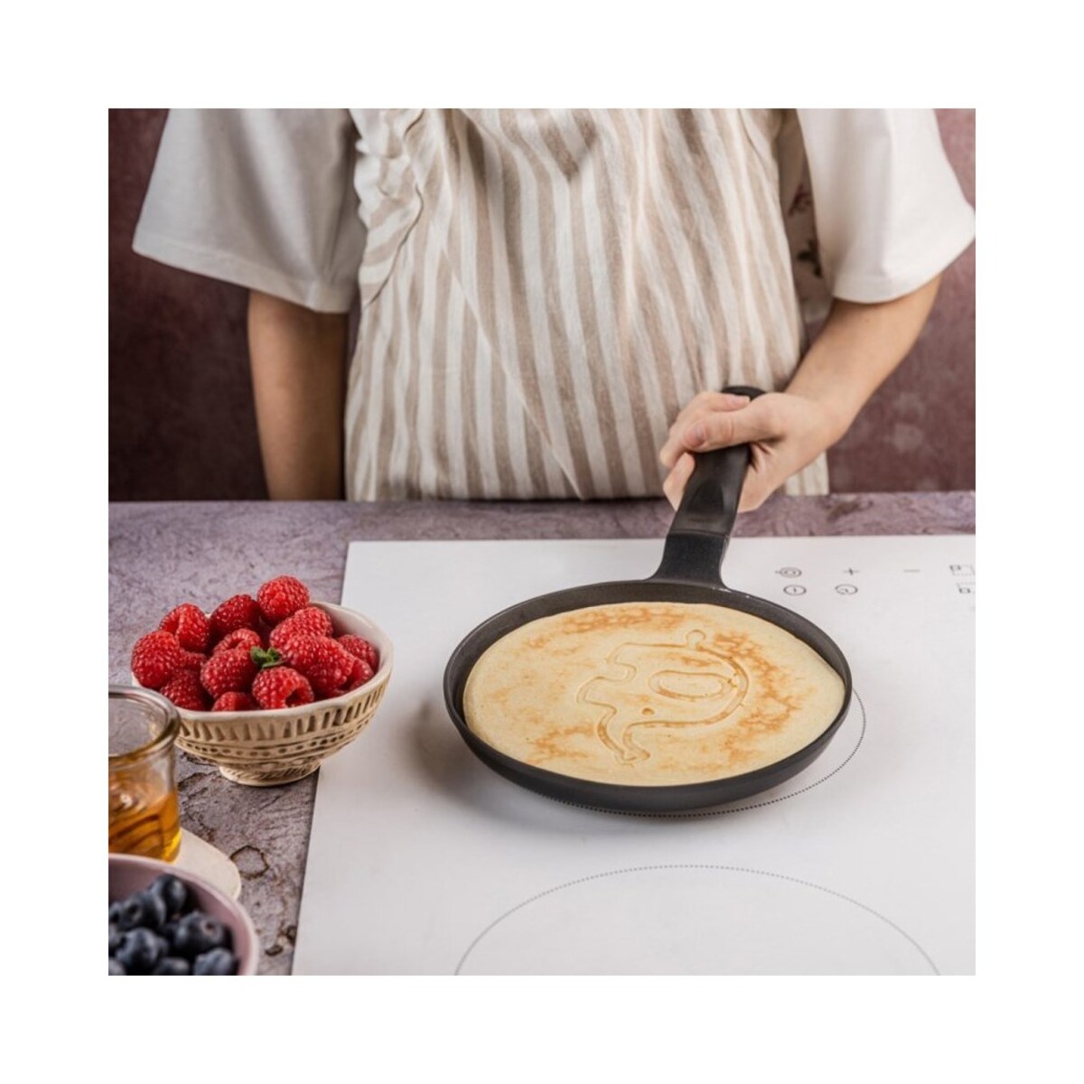 Klausberg patelnia do naleśników ze słonikiem 18cm 63854