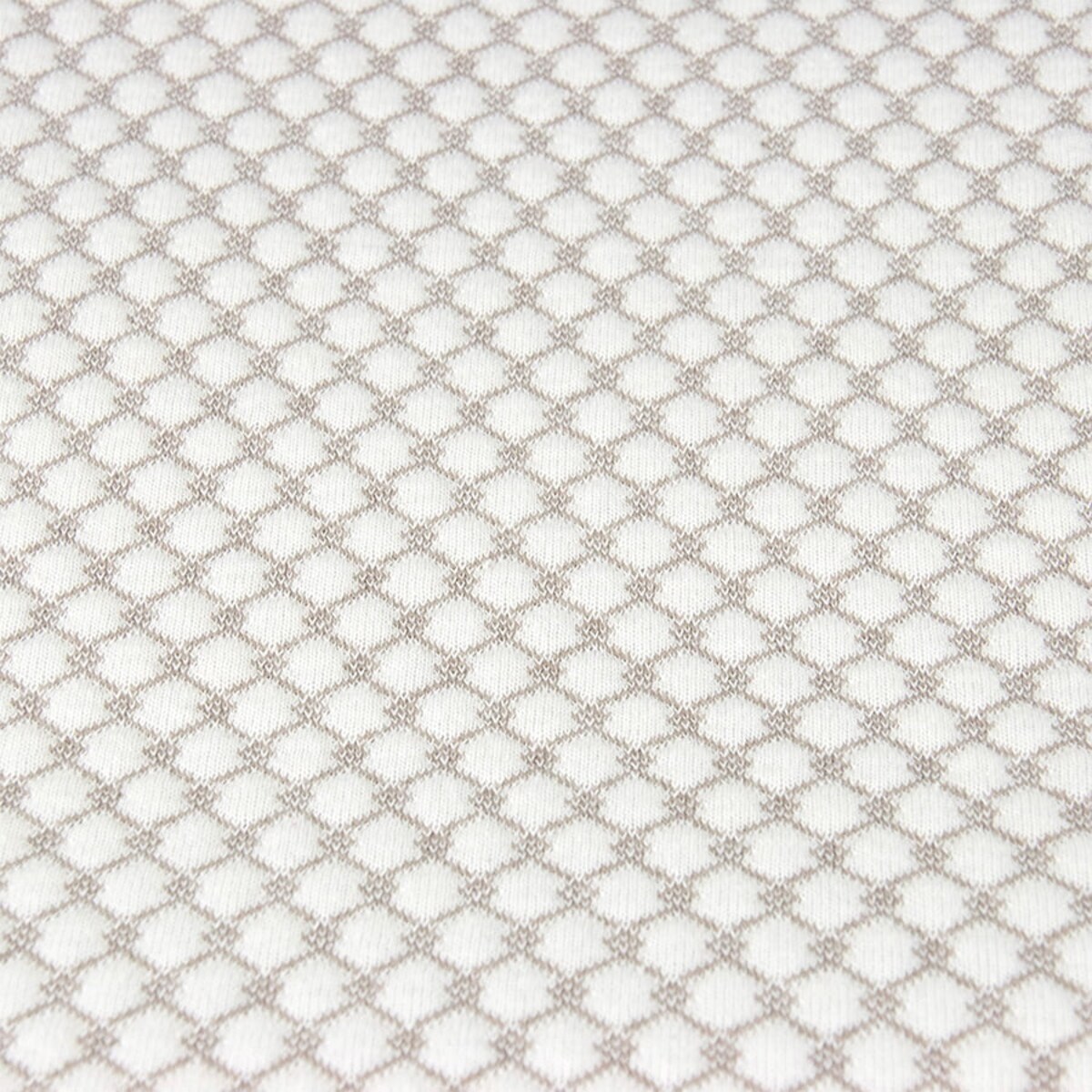 Poszewka dekoracyjna beżowa na poduszkę 40x40 siatka