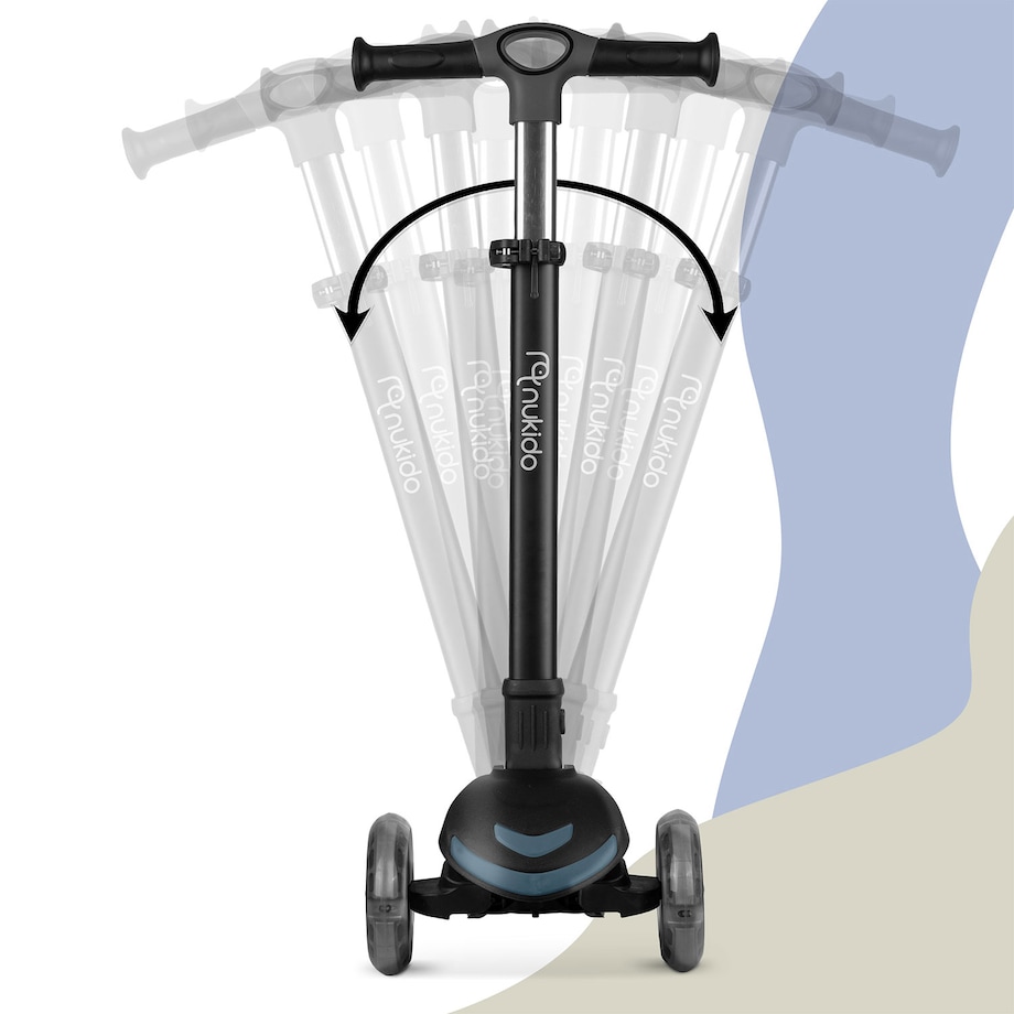 Hulajnoga trójkołowa dla dzieci Nukido Flippo balansowa siedzisko 765801